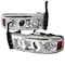 Spec-D Tuning 94-01 Dodge Ram Halo LED Projector Chrome 2LHP-RAM94-TM - alternate 1